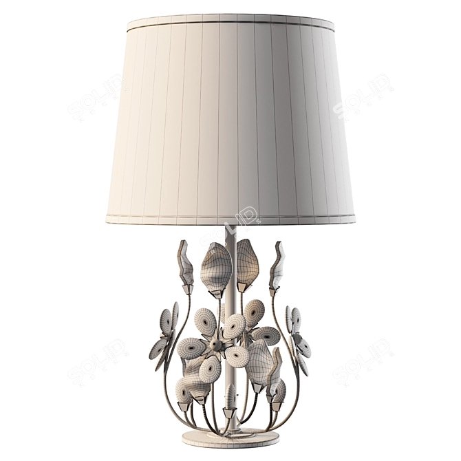 Grace Flower Table Lamp 3D model image 2