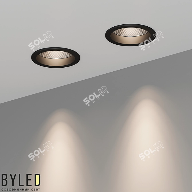 Miracle Byled Recessed Light 5W 3D model image 5