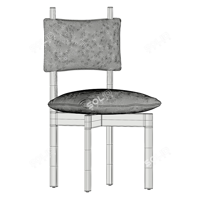 Minimalist Modern Paf Paf Chair 3D model image 6