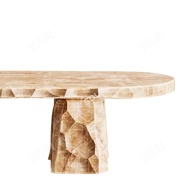 Modern Gurage Table No 24 3D model image 2
