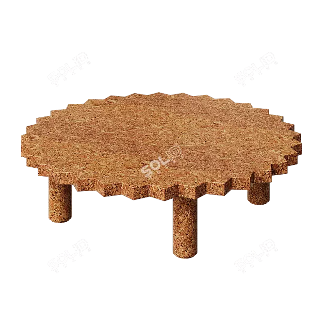 Minimalist Coffee Table by Suji 3D model image 2