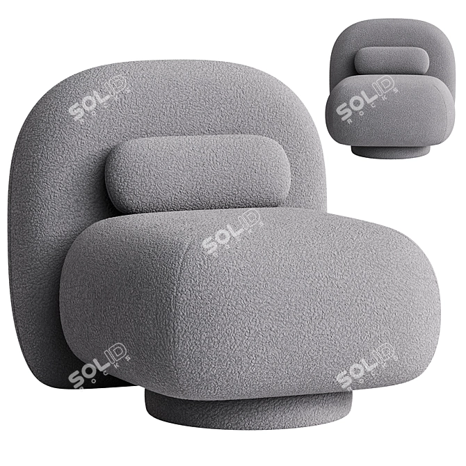 Koto Cozy Storm Armchair 2014 3D model image 1