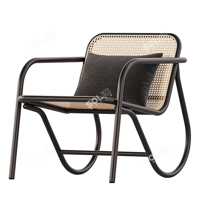 Elegant N.200 Chair Design 3D model image 3