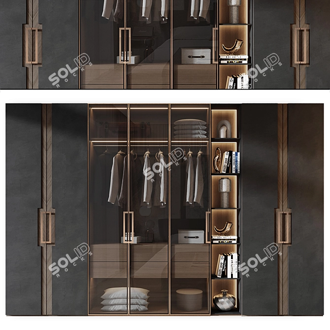 Modern Decorative Furniture Set - 2013 3D model image 1