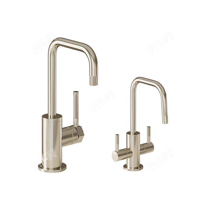 Sutton Faucet Collection by Rejuvenation 3D model image 4