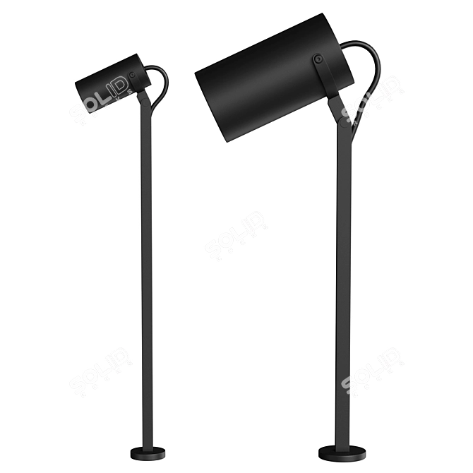 Pixar Garden Landscape Lamp 3D model image 2