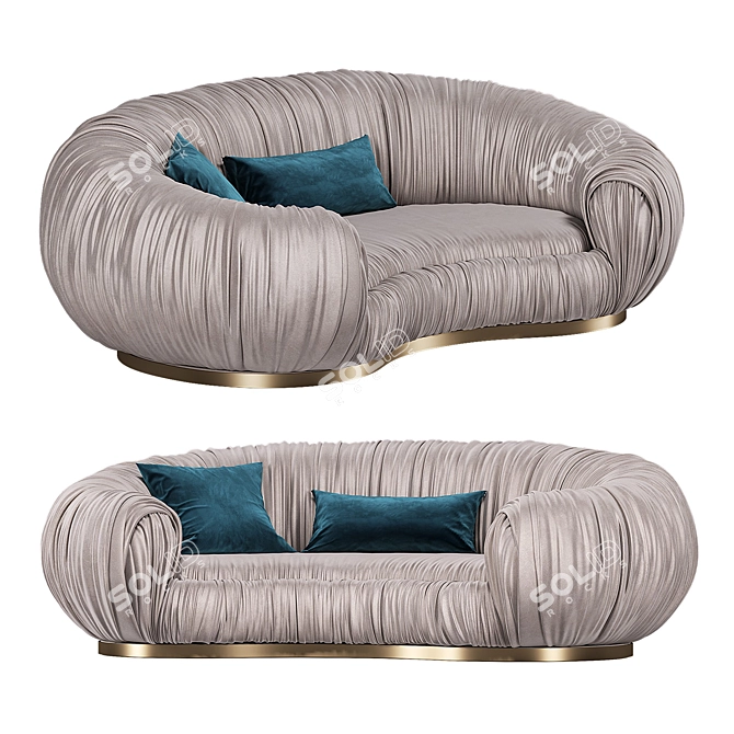 Contemporary Perugia Sofa 2016 Model 3D model image 2