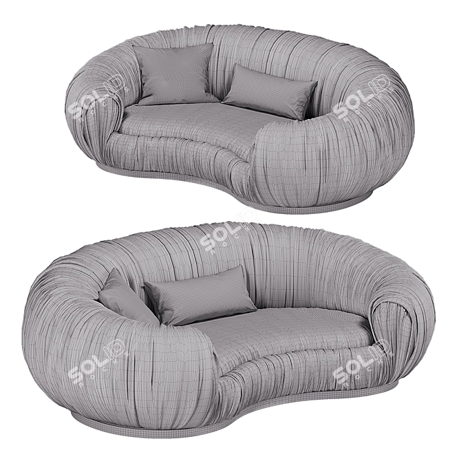 Contemporary Perugia Sofa 2016 Model 3D model image 5