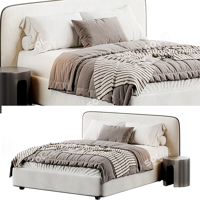 Barry Compartment Bed by Lavsit 3D model image 2