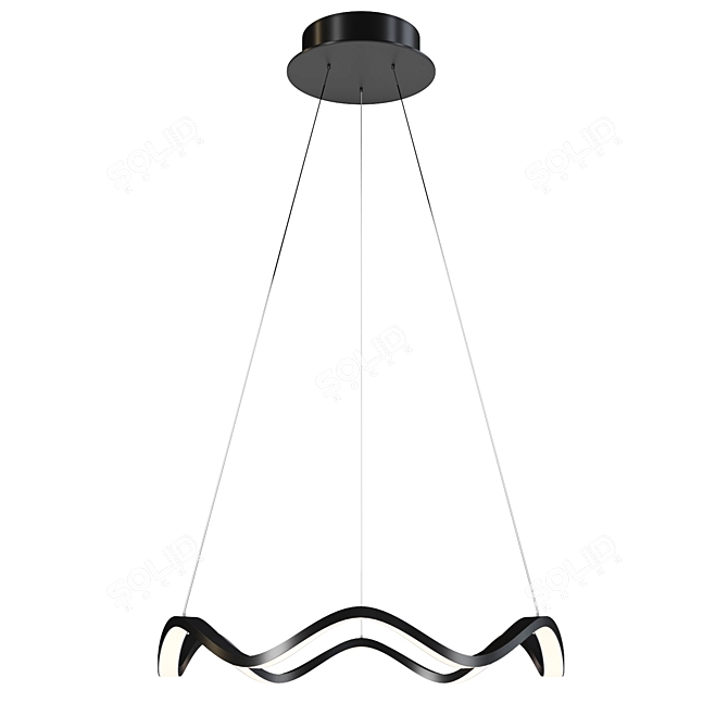 Modern Designer Lighting Set 3D model image 2