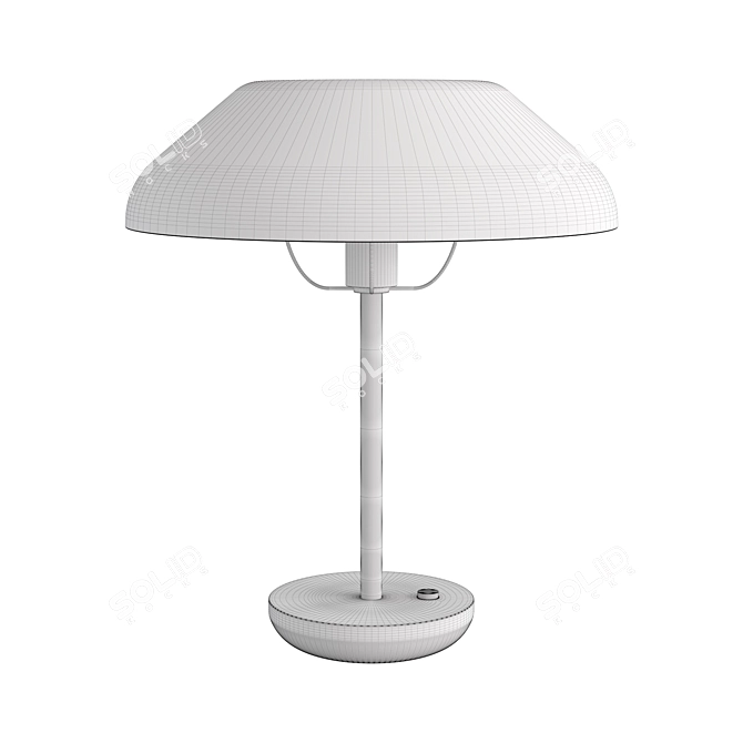 Modern 1-Light Table Lamp 3D model image 4