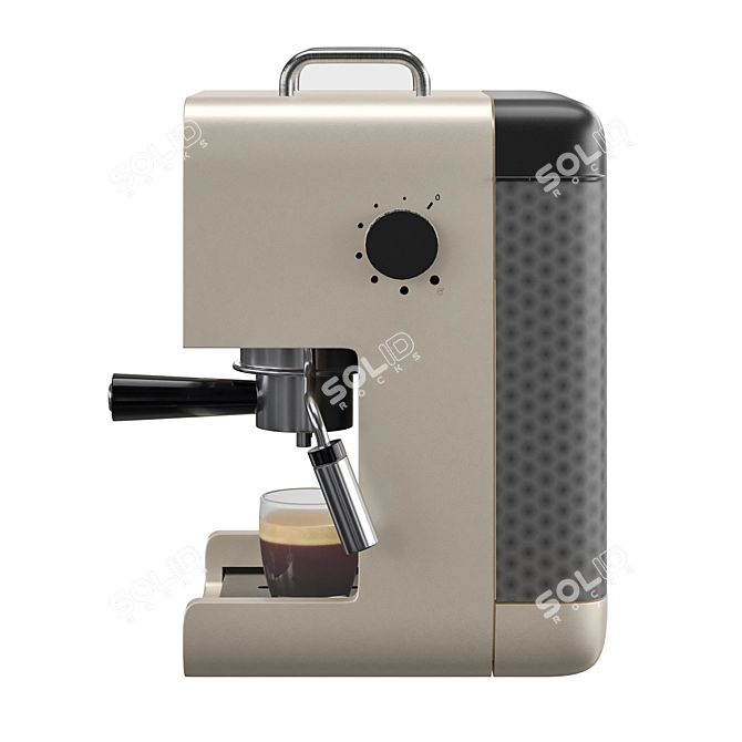 Premium Espresso Coffee Machine, 3D Model 3D model image 5