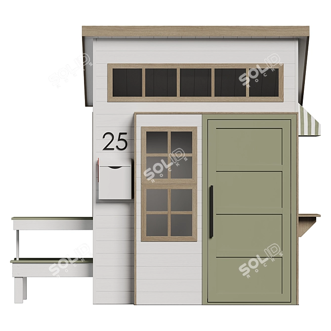 Children's Playhouse Model 3D model image 2