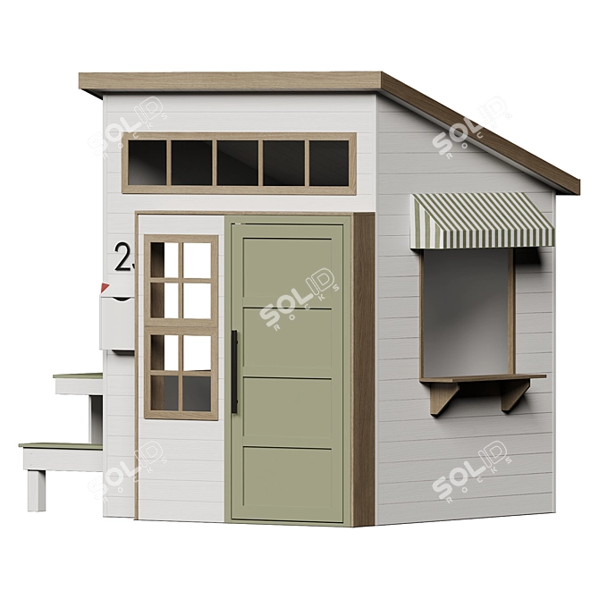 Children's Playhouse Model 3D model image 3