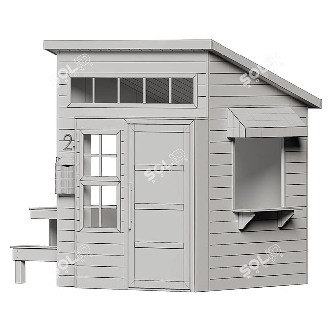 Children's Playhouse Model 3D model image 6