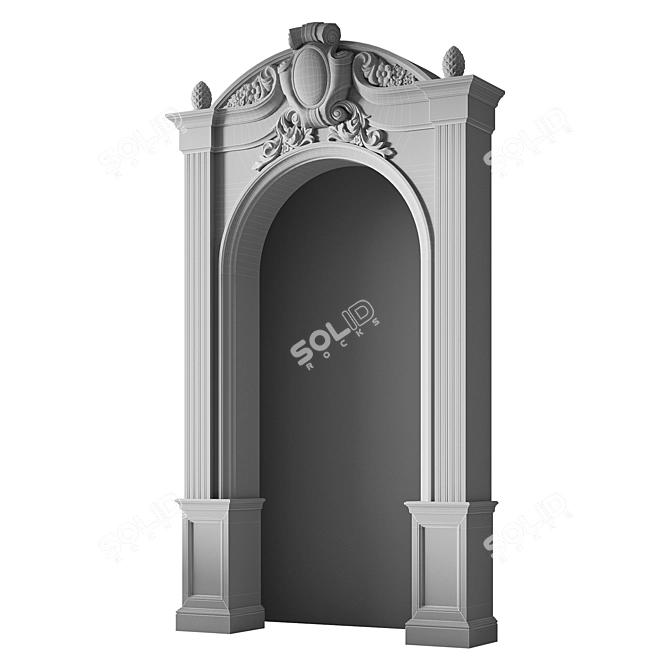 Classic Arch 05. 3D Model 3D model image 7