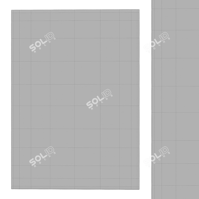 Black Magic Rug 3D model image 3