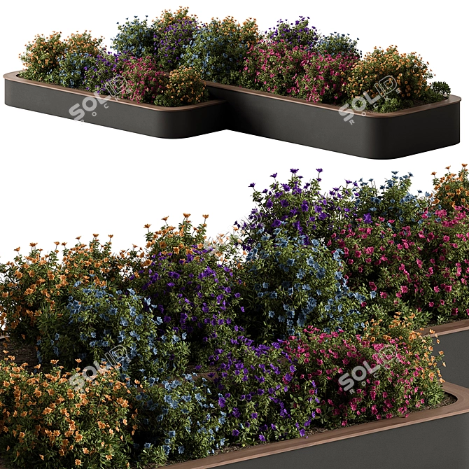 Bloom Box - Garden Blossoms 3D model image 1