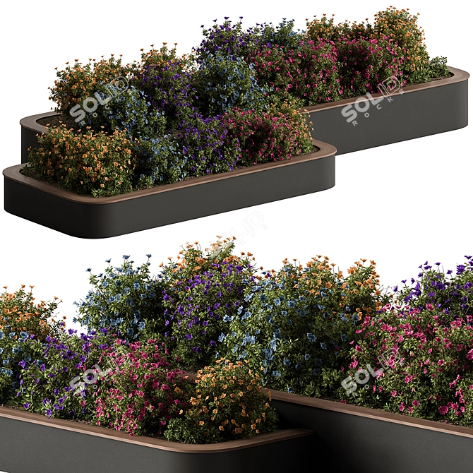 Bloom Box - Garden Blossoms 3D model image 2