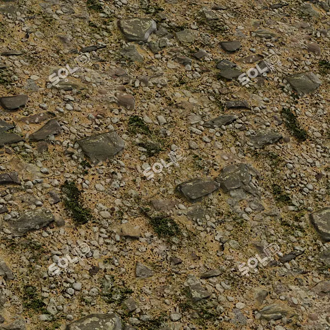 Seamless Stone Texture Set | 4k 3D model image 2