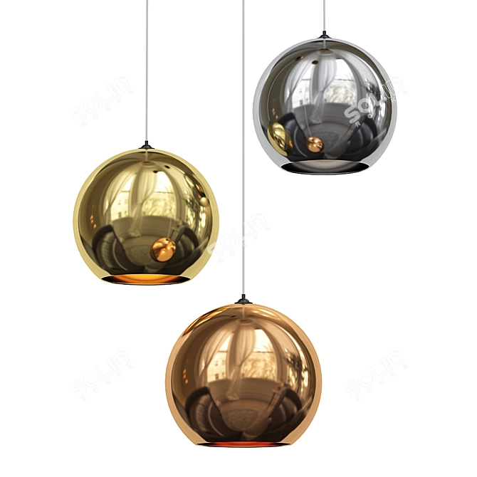 ImperiumLoft MORO Pendant Light 3D model image 1