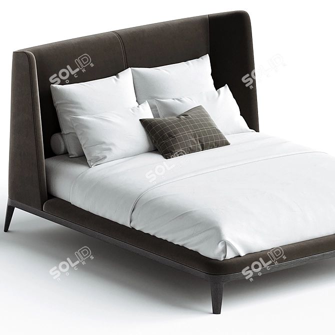 Elegant Flexform Dragonfly Bed 3D model image 5