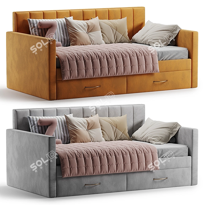 Lunason Mild Bed 2017 3D model image 1