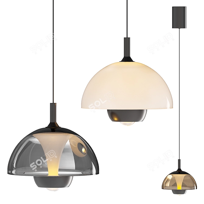 Modern Design Lamp HENNEKE 3D model image 1