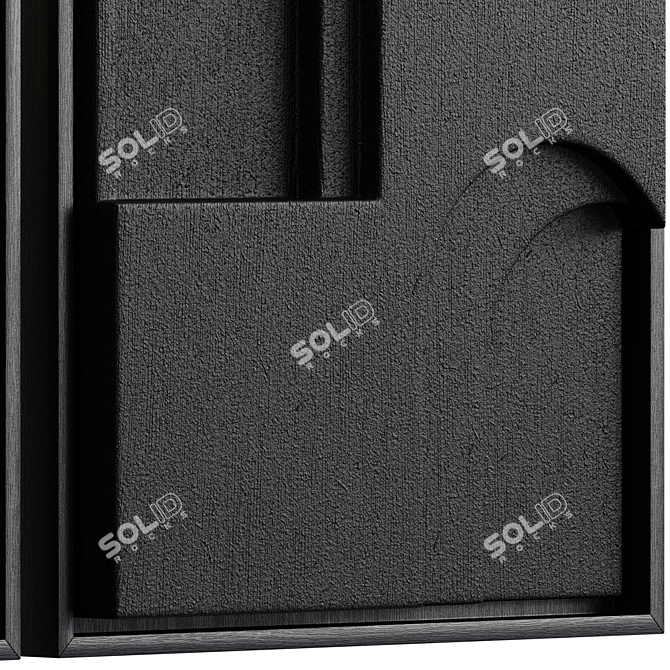 Elegant Archway Relief Designs 3D model image 5