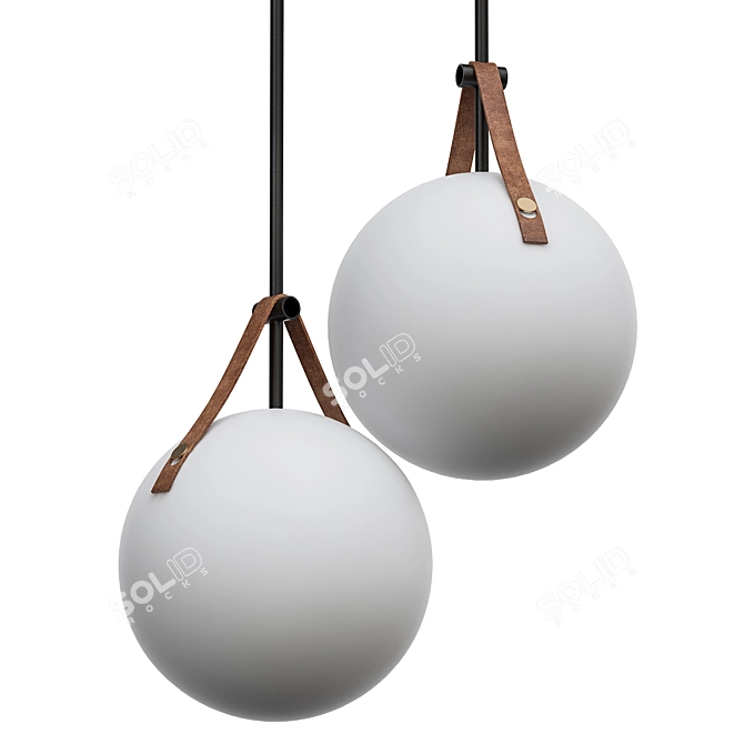 NUCLEUS Pendant Light ImperiumLoft 3D model image 1