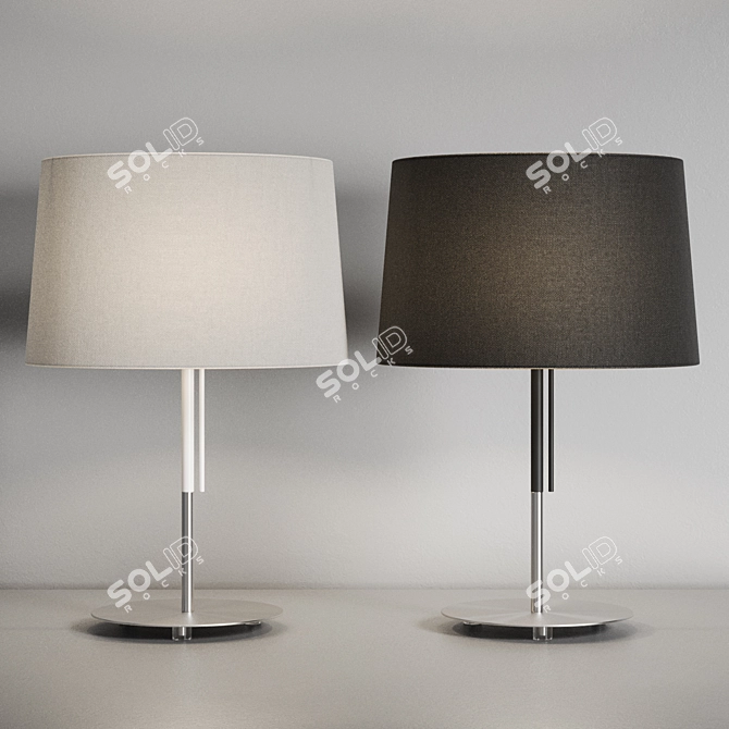 Elegant Versatile Designer Table Lamp 3D model image 7