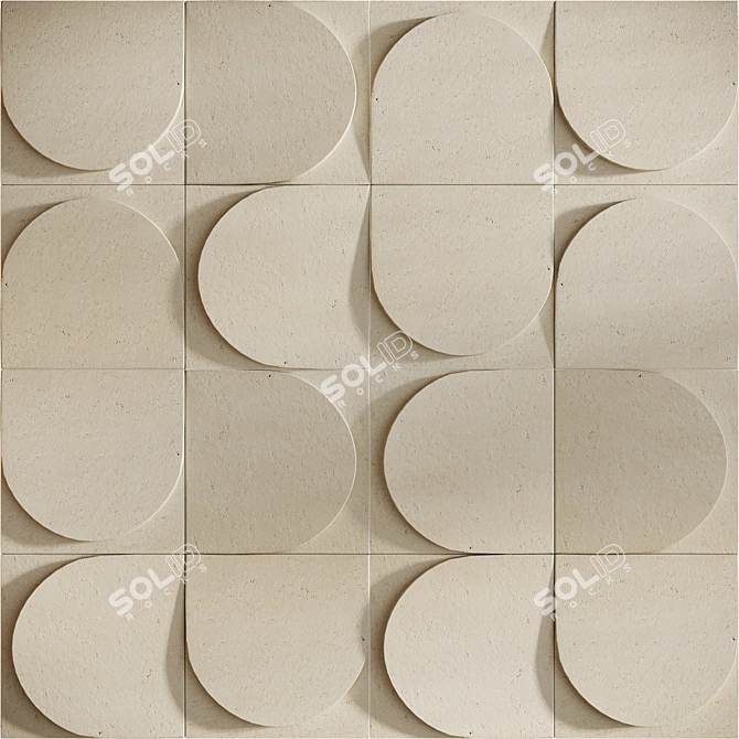 Starlight Decorative Tile Model 3D model image 1