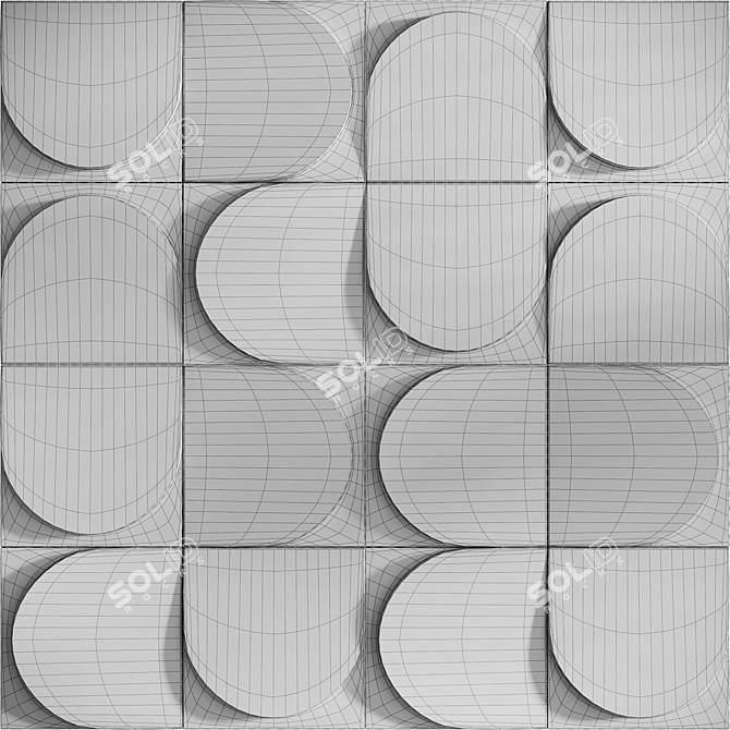 Starlight Decorative Tile Model 3D model image 4