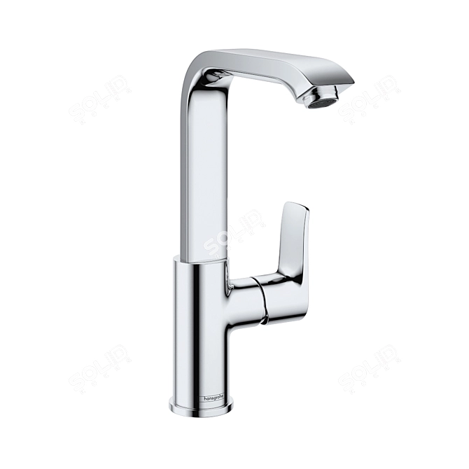 Hansgrohe Metris Mixer Set 3D model image 2