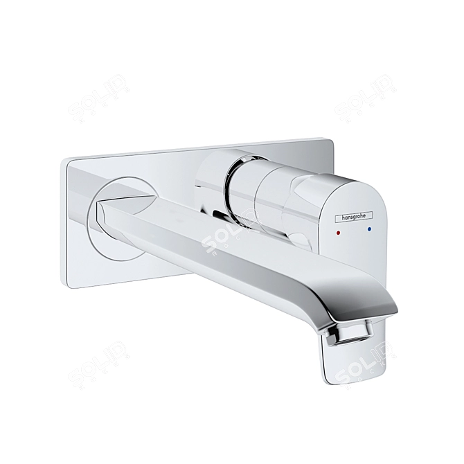 Hansgrohe Metris Mixer Set 3D model image 3