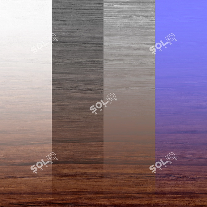 Seamless Texture Wood Displacement Modifier 3D model image 4