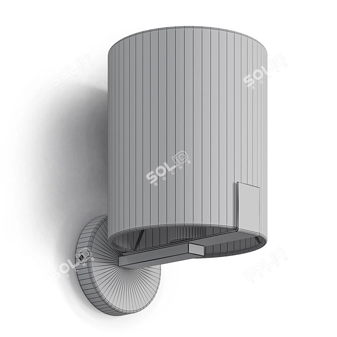 Nila Wall Sconce: Modern Elegance 3D model image 4