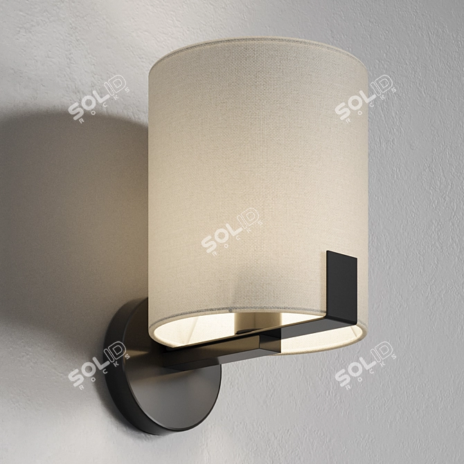 Nila Wall Sconce: Modern Elegance 3D model image 5