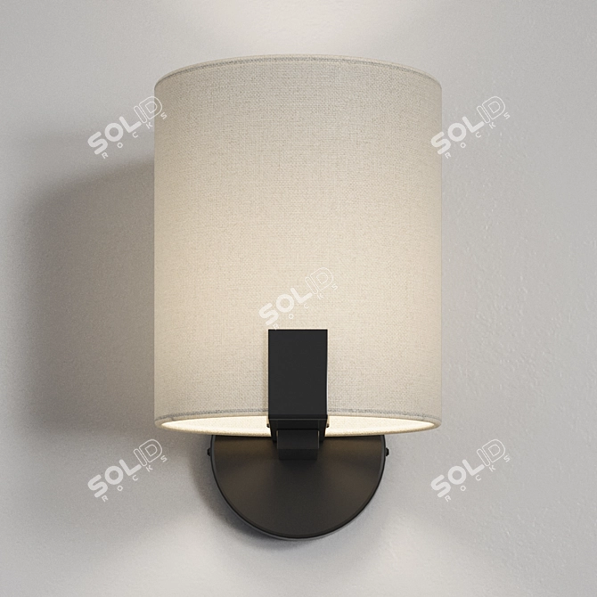 Nila Wall Sconce: Modern Elegance 3D model image 7