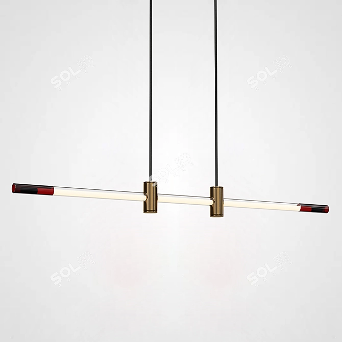 ImperiumLoft NISGA 140 Pendant Light 3D model image 2