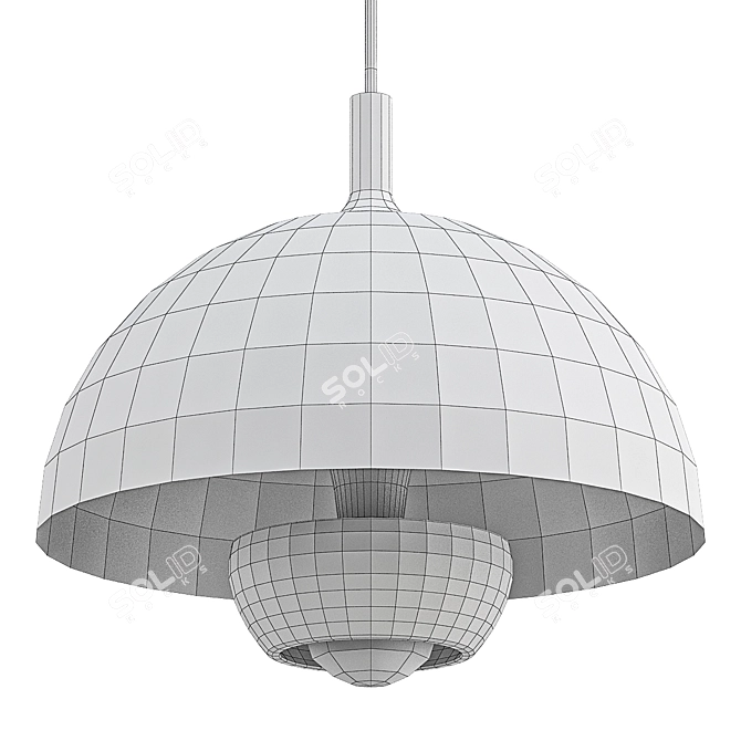 Henneke Pendant Lamp 3D Model 3D model image 5