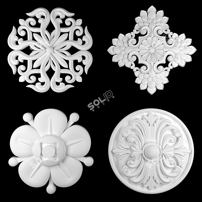 Ornament Modeling Software Pack 3D model image 3