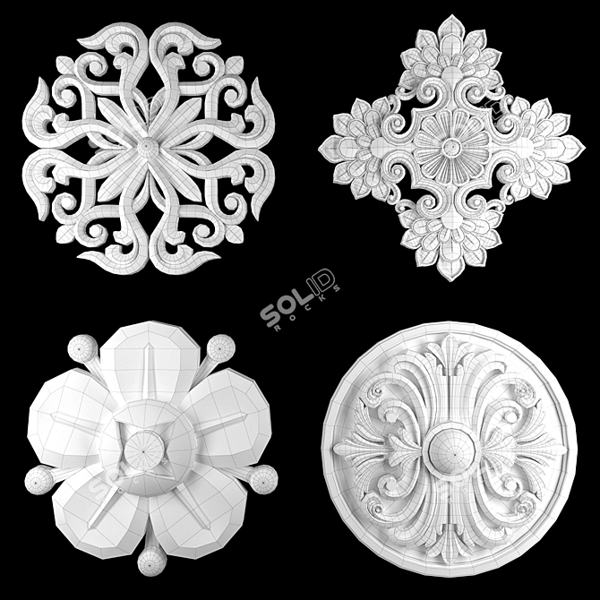 Ornament Modeling Software Pack 3D model image 4