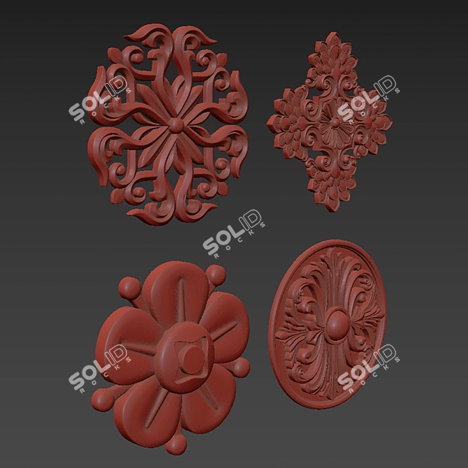 Ornament Modeling Software Pack 3D model image 6