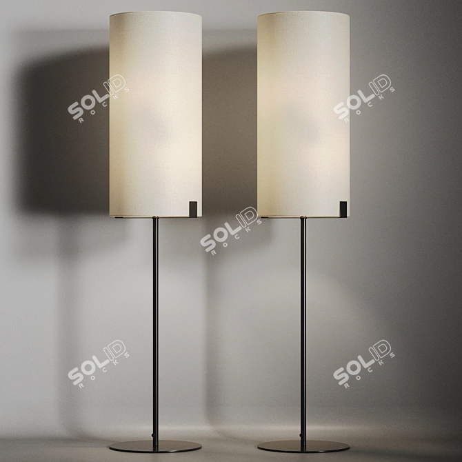 NILA Floor Lamp Elegance 3D model image 6