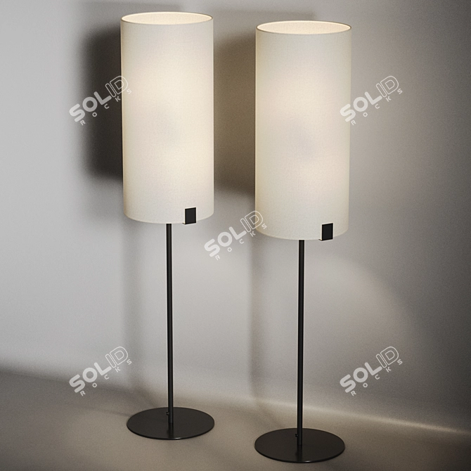 NILA Floor Lamp Elegance 3D model image 7