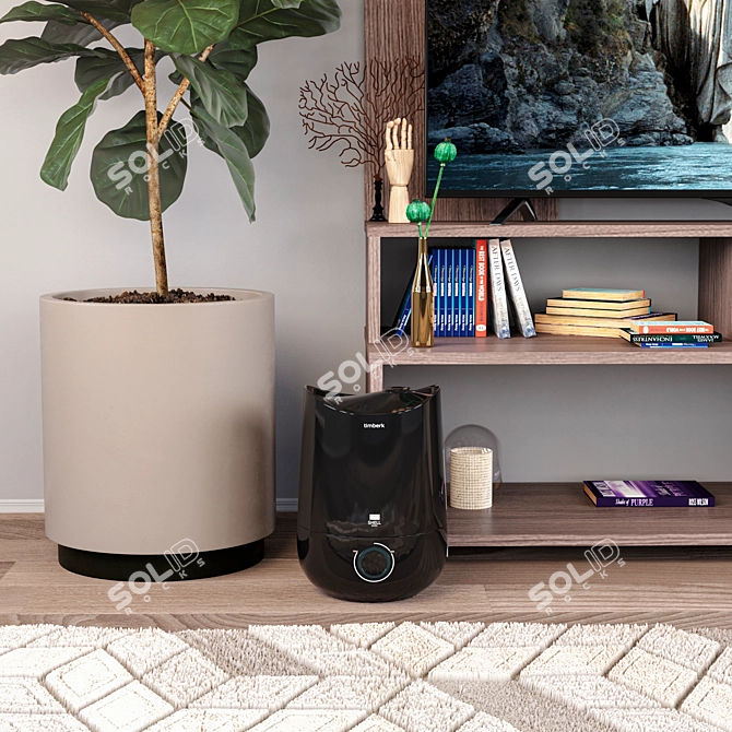 Ultrasonic Air Humidifier by Timberk 3D model image 6