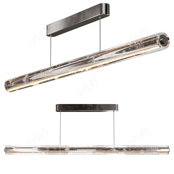 Modern Pendant Light Fixture 3D model image 2