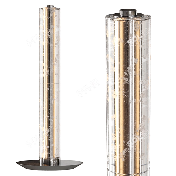 Modern Table Lamp: Lampatron WILNER 3D model image 2