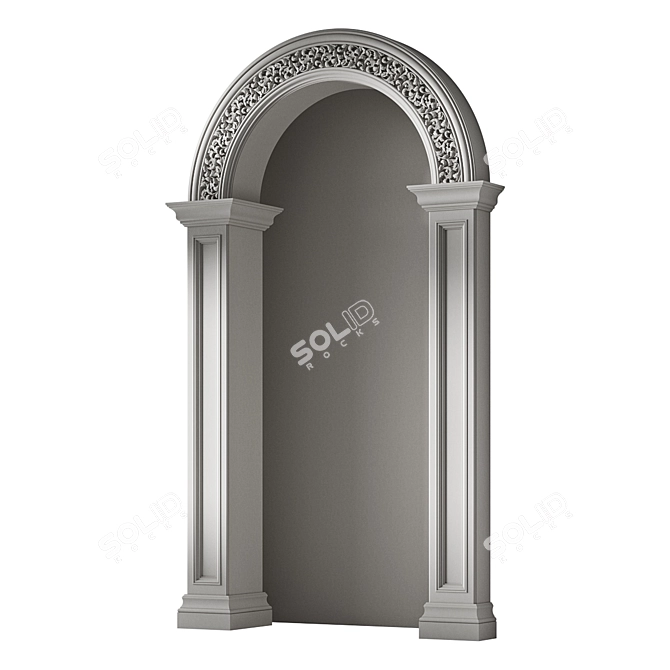 Classic Arch 07 Design Model 3D model image 2